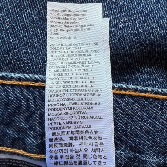 Levi's Blue Relaxed Jeans Classic Fit - Picture 12 of 13